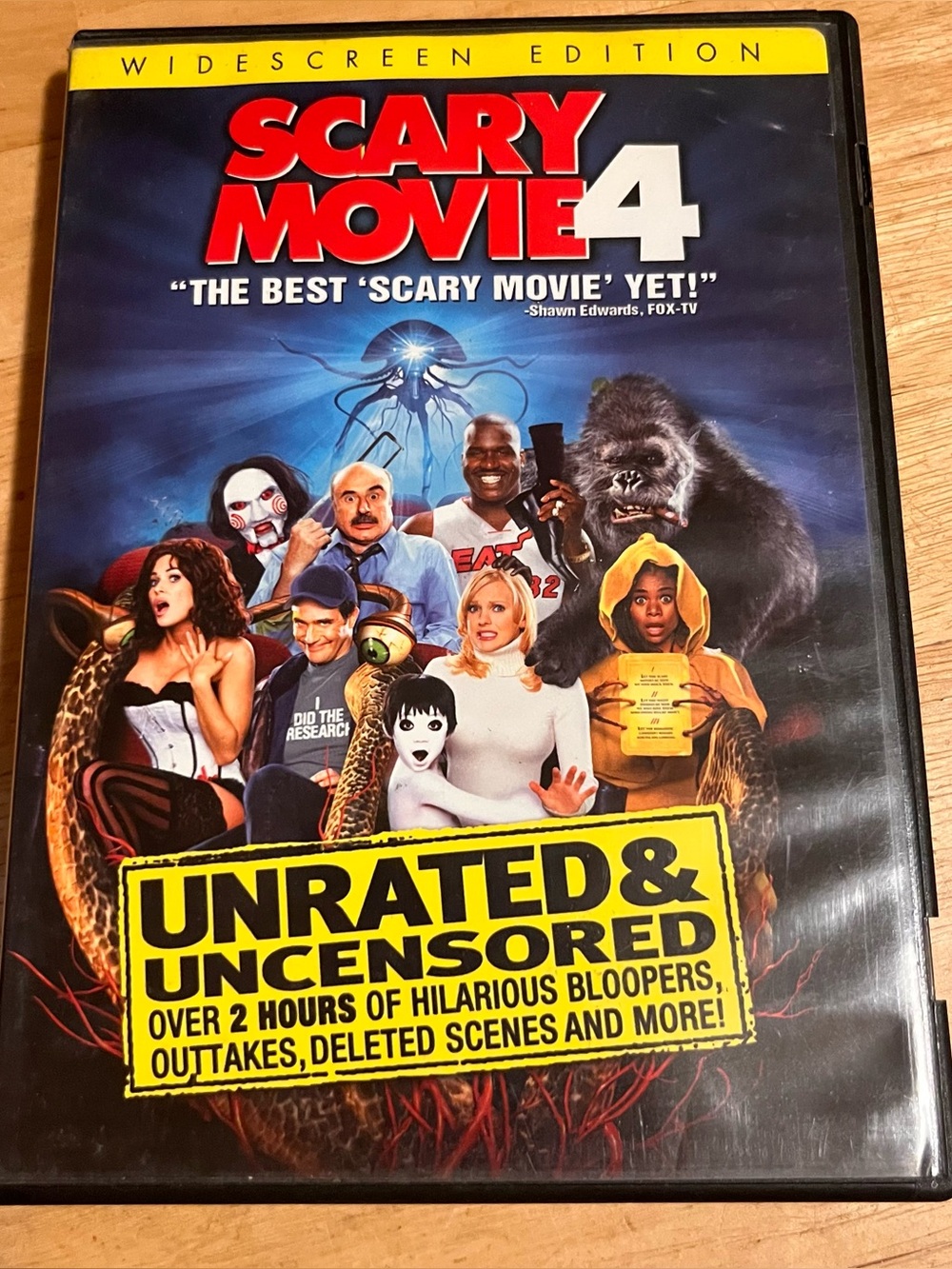 Scary Movie 4 DVD - Unrated & Uncensored Widescreen Edition